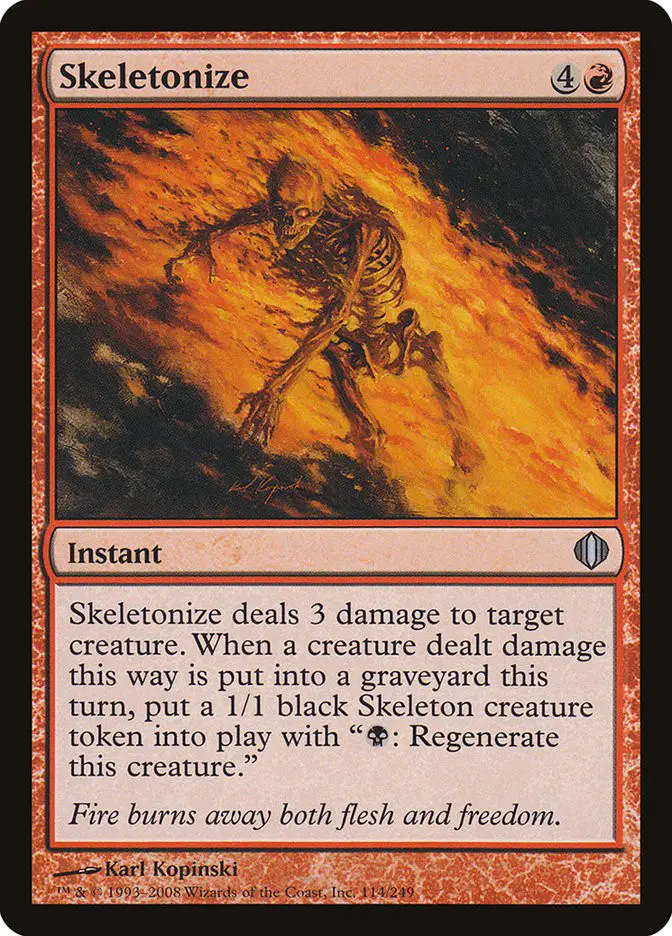 Skeletonize (Shards of Alara)