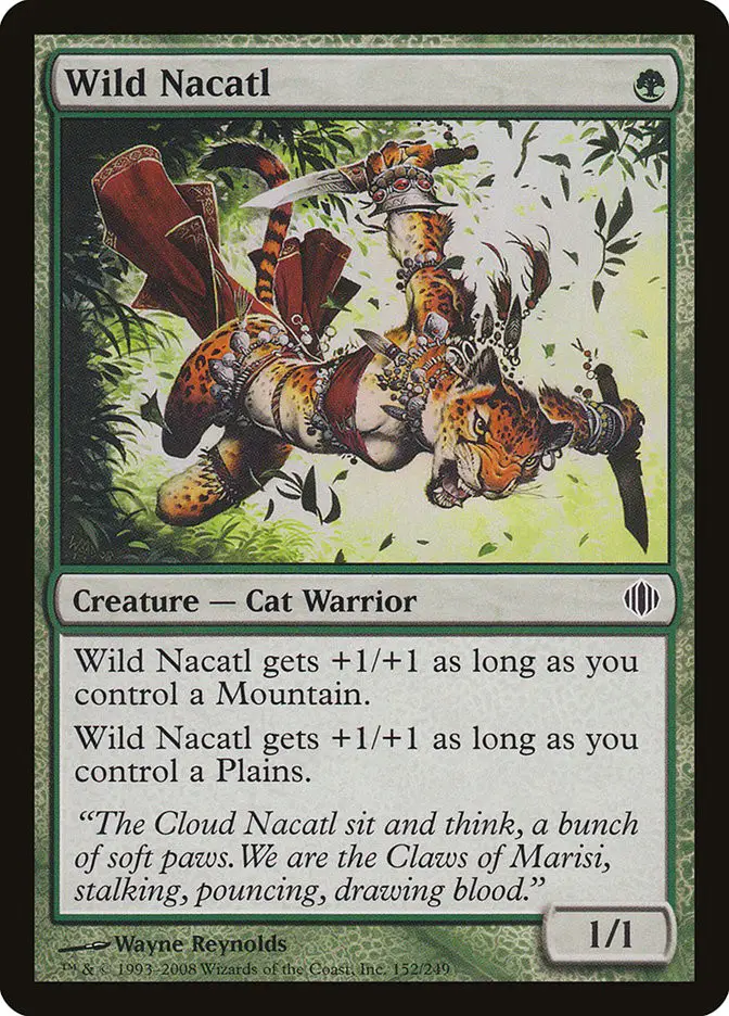 Wild Nacatl (Shards of Alara)