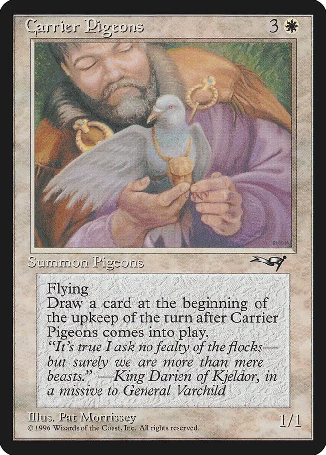 Carrier Pigeons (Alliances)