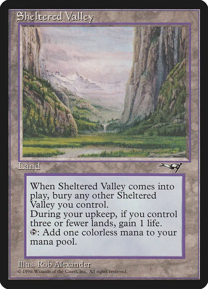Sheltered Valley (Alliances)