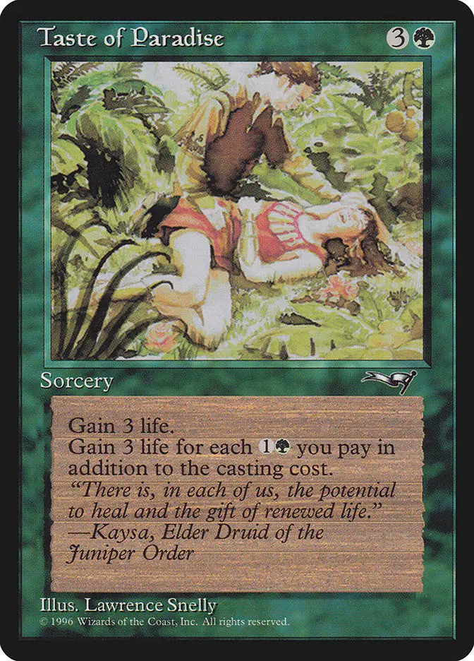 Taste of Paradise (Alliances)