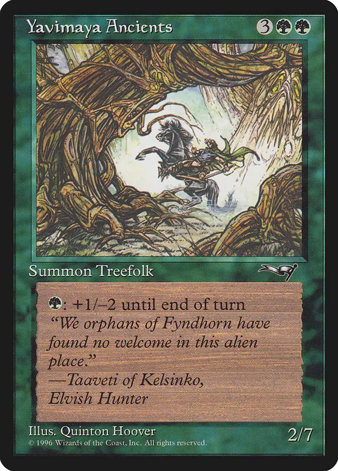 Yavimaya Ancients (Alliances)