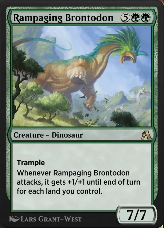 Rampaging Brontodon (Arena Beginner Set)