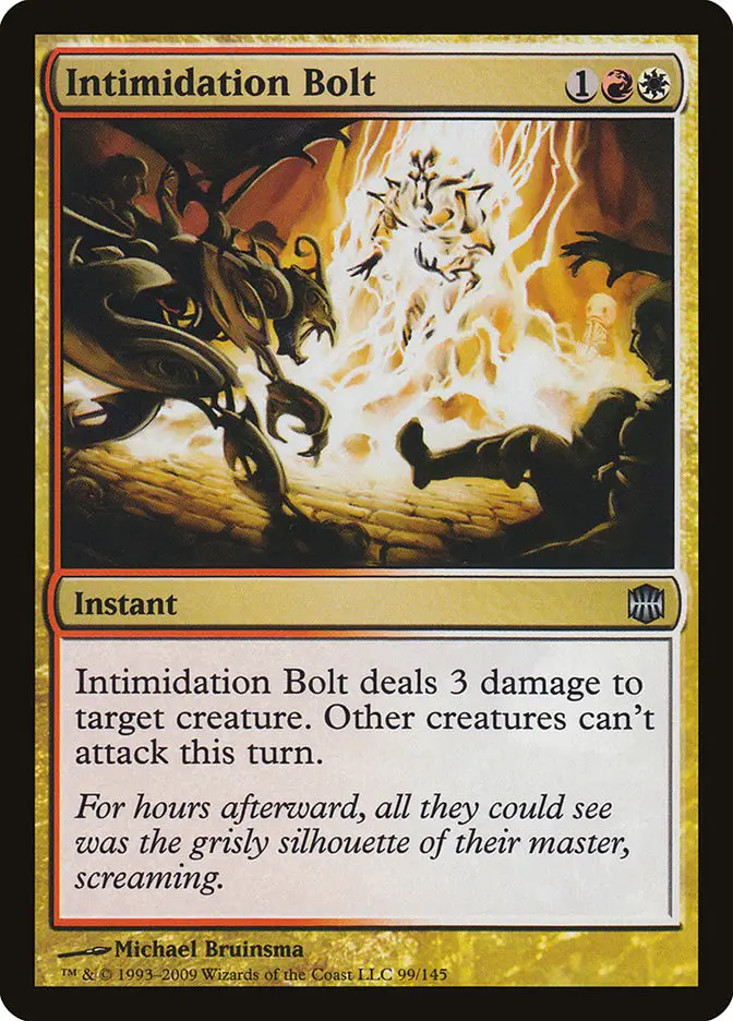 Intimidation Bolt (Alara Reborn)