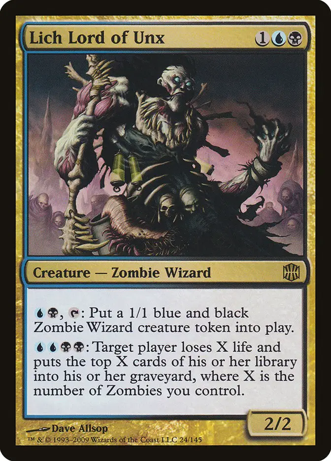 Lich Lord of Unx (Alara Reborn)