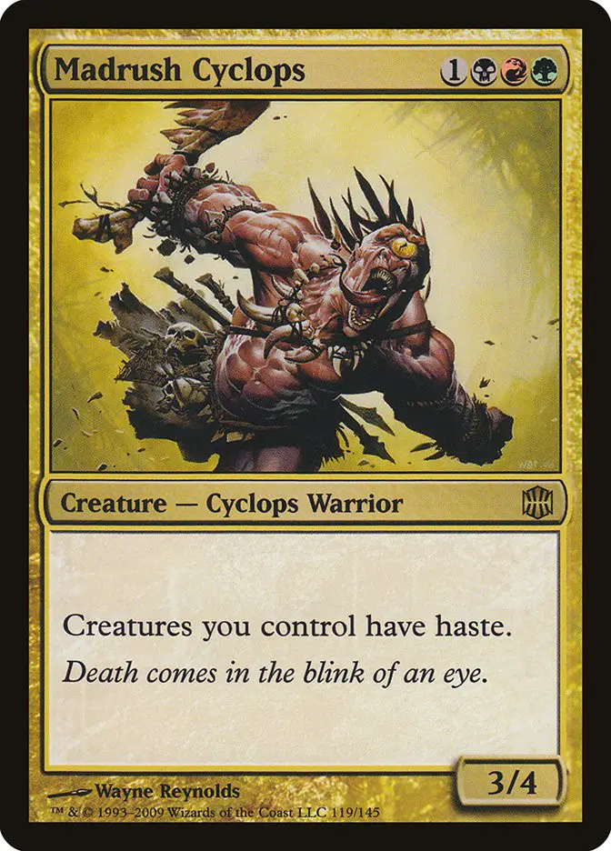 Madrush Cyclops (Alara Reborn)