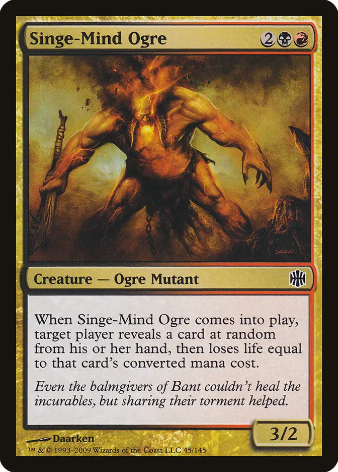 Singe Mind Ogre (Alara Reborn)