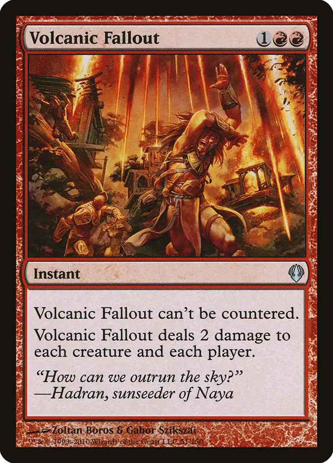 Volcanic Fallout (Archenemy)