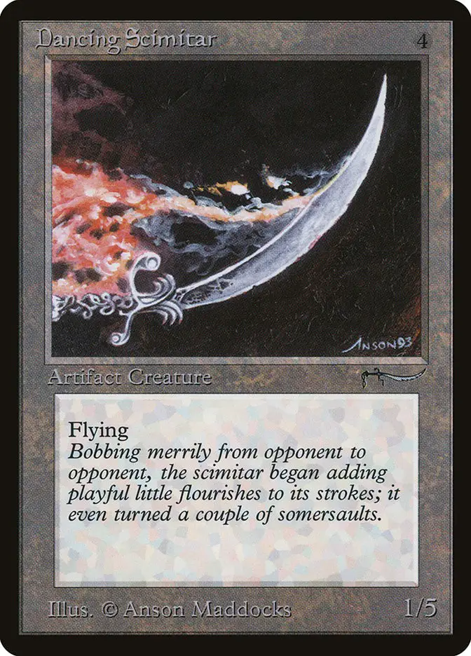 Dancing Scimitar (Arabian Nights)
