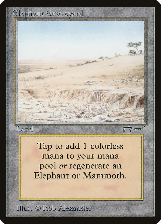 Elephant Graveyard (Arabian Nights)
