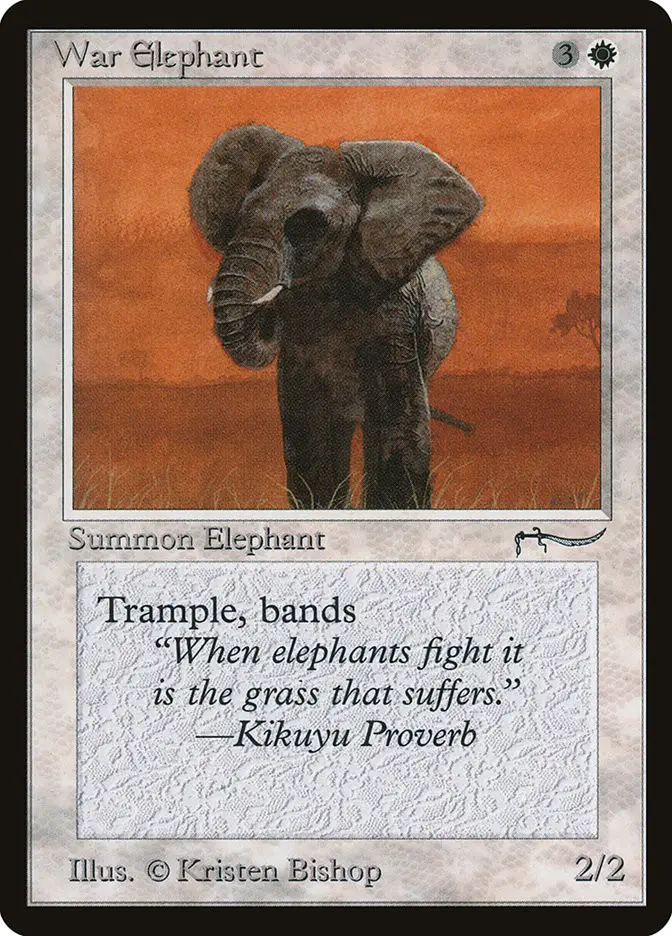 War Elephant (Arabian Nights)