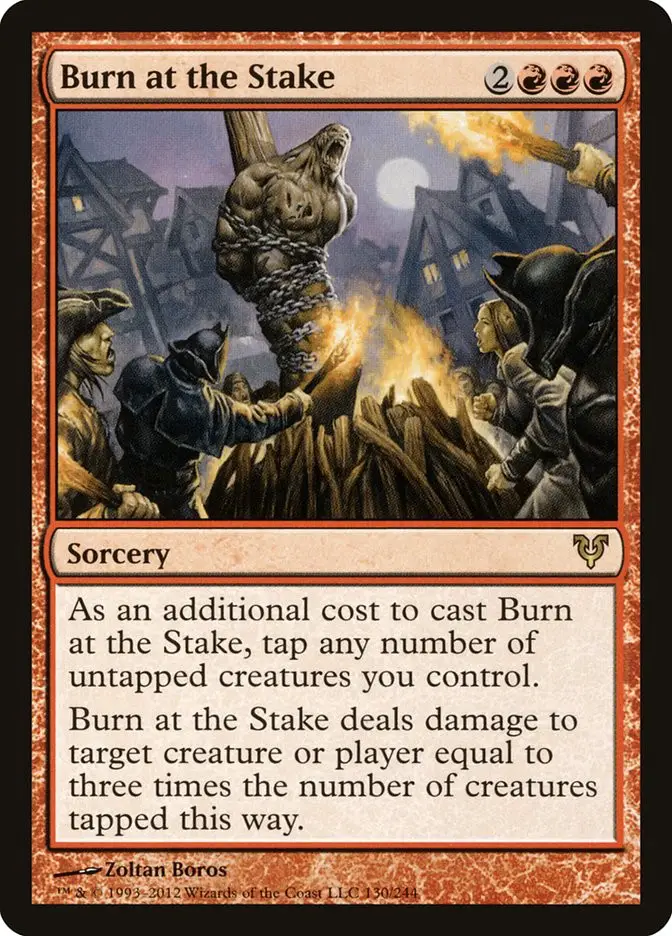 Burn at the Stake (Avacyn Restored)