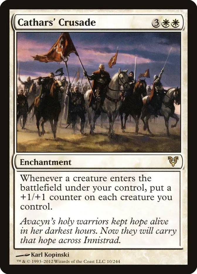 Cathars  Crusade (Avacyn Restored)