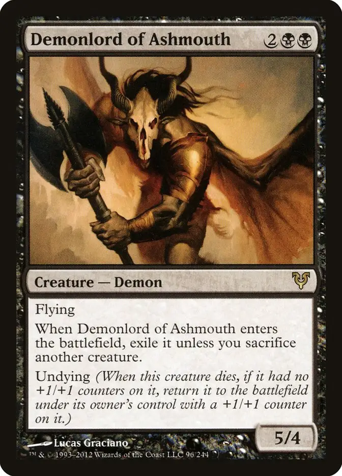 Demonlord of Ashmouth (Avacyn Restored)