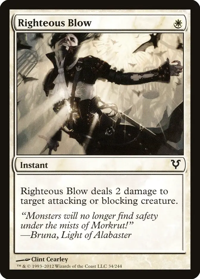 Righteous Blow (Avacyn Restored)