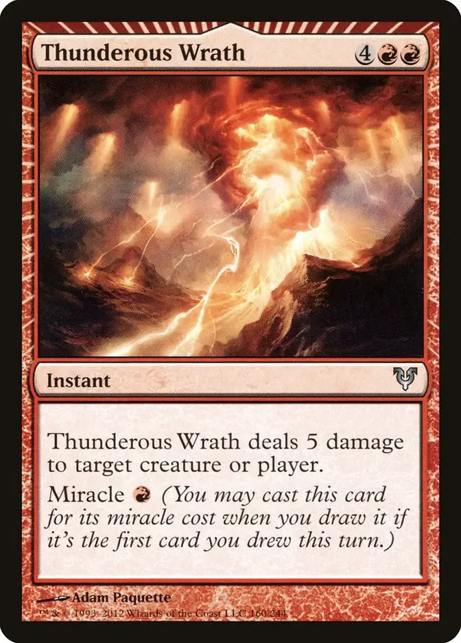 Thunderous Wrath (Avacyn Restored)