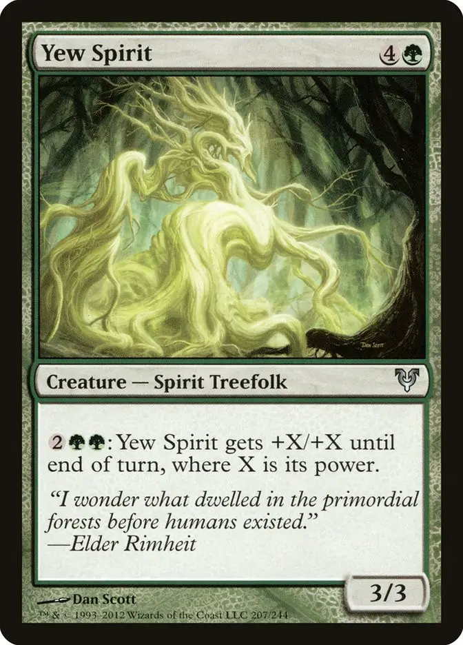 Yew Spirit (Avacyn Restored)