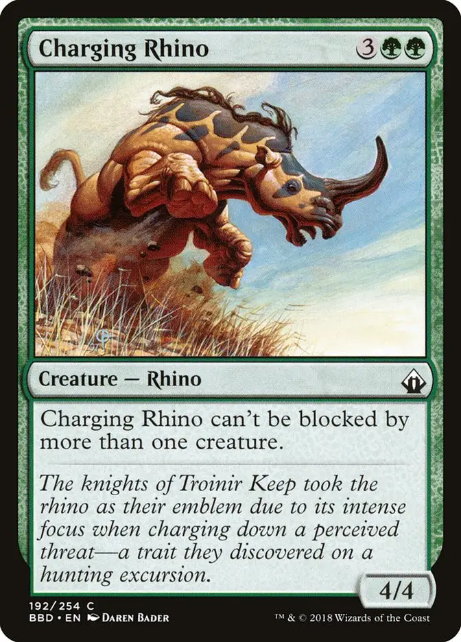 Charging Rhino (Battlebond)