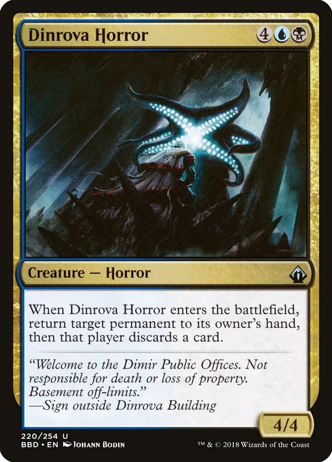 Dinrova Horror (Battlebond)