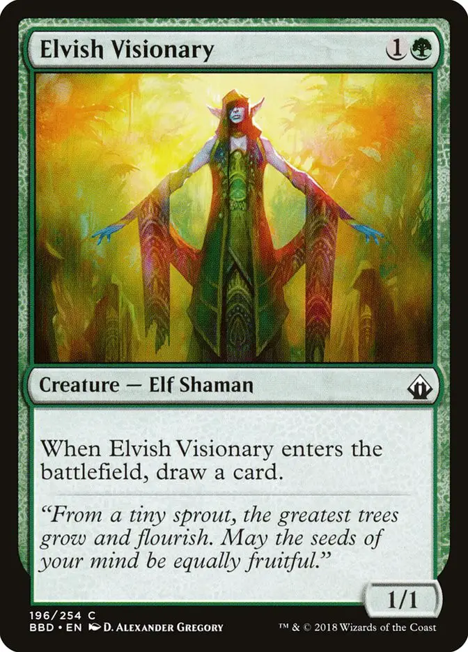 Elvish Visionary (Battlebond)