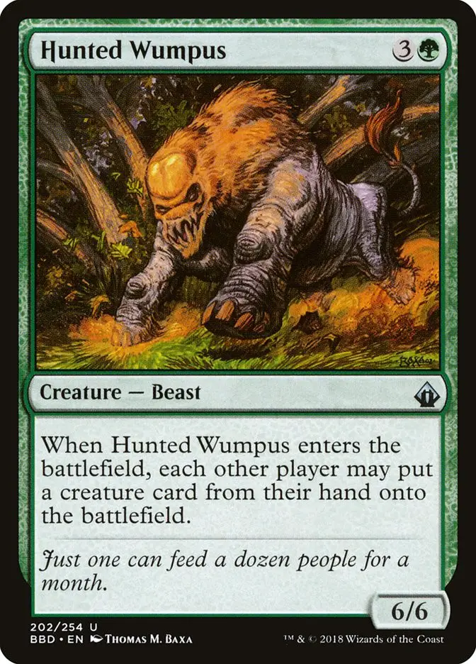 Hunted Wumpus (Battlebond)