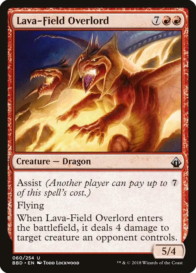 Lava Field Overlord (Battlebond)