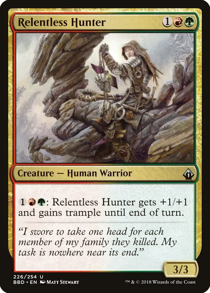 Relentless Hunter (Battlebond)