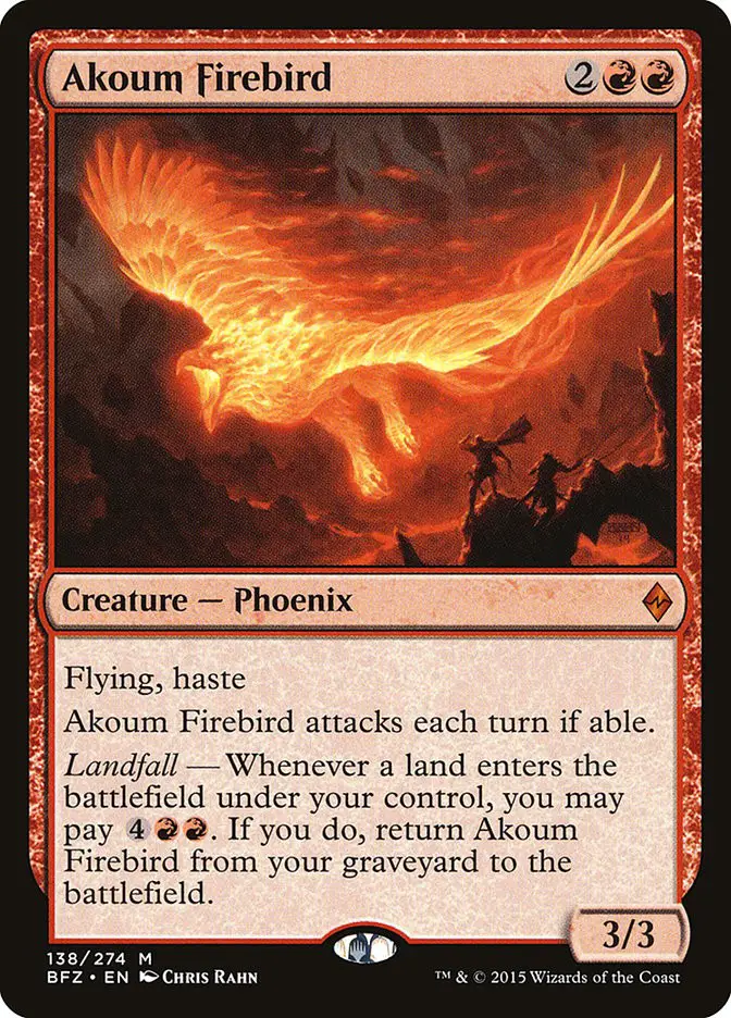 Akoum Firebird (Battle for Zendikar)