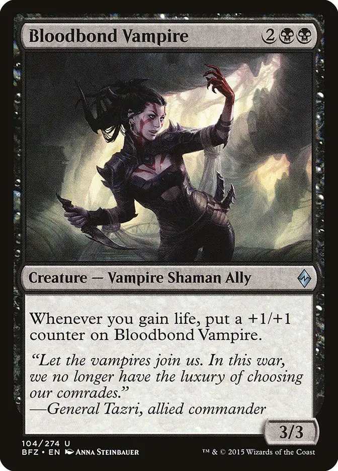 Bloodbond Vampire (Battle for Zendikar)
