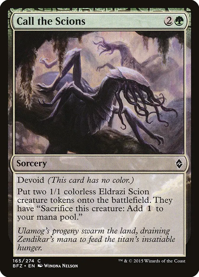 Call the Scions (Battle for Zendikar)
