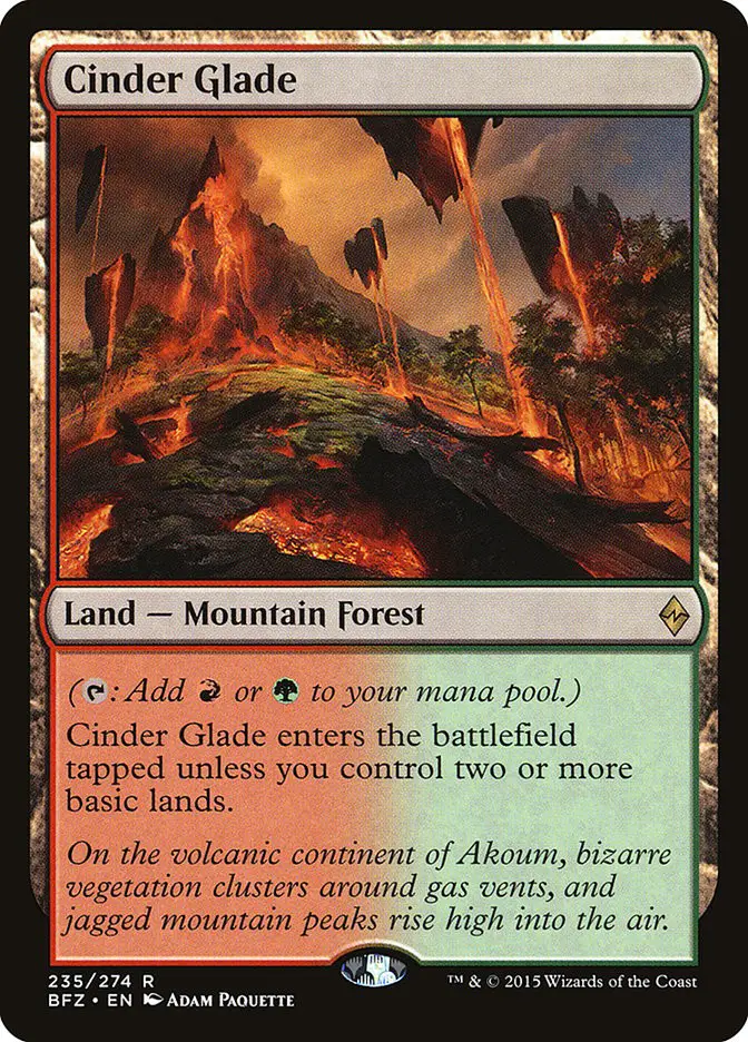Cinder Glade (Battle for Zendikar)
