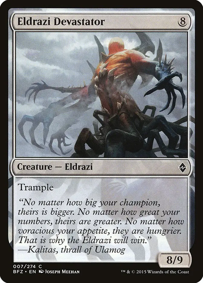 Eldrazi Devastator (Battle for Zendikar)