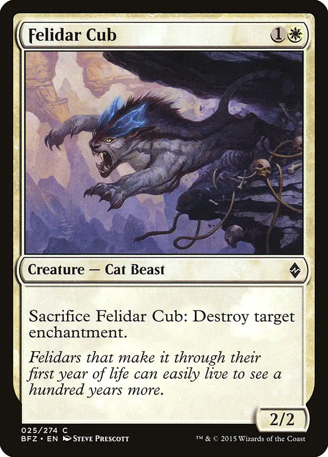 Felidar Cub (Battle for Zendikar)