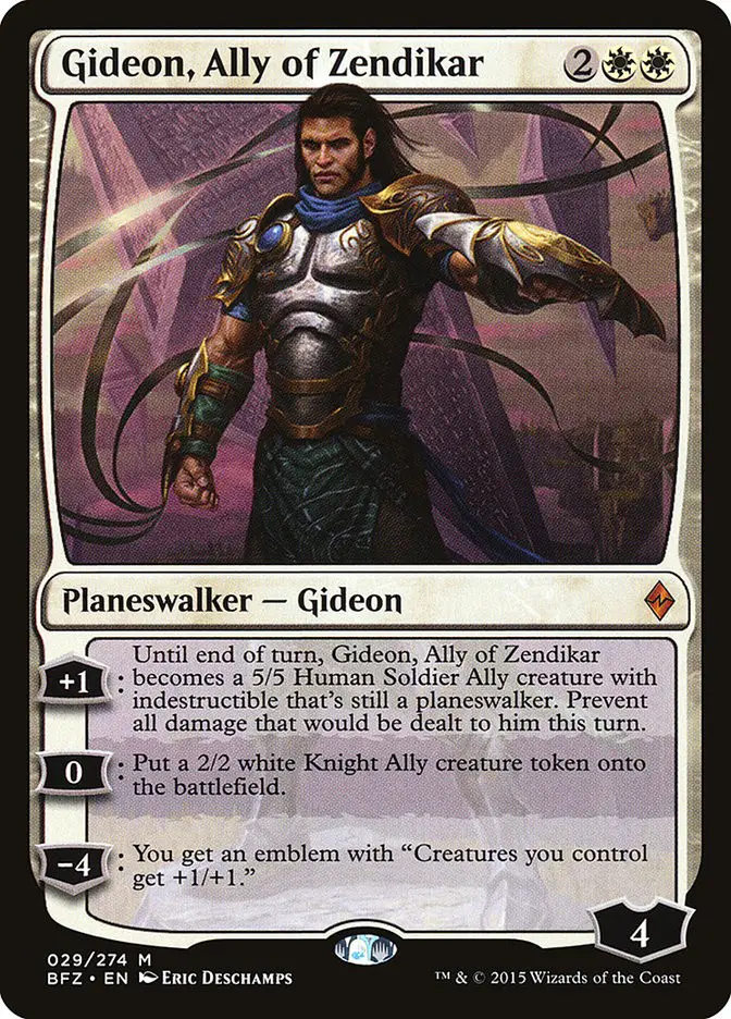 Gideon  Ally of Zendikar (Battle for Zendikar)