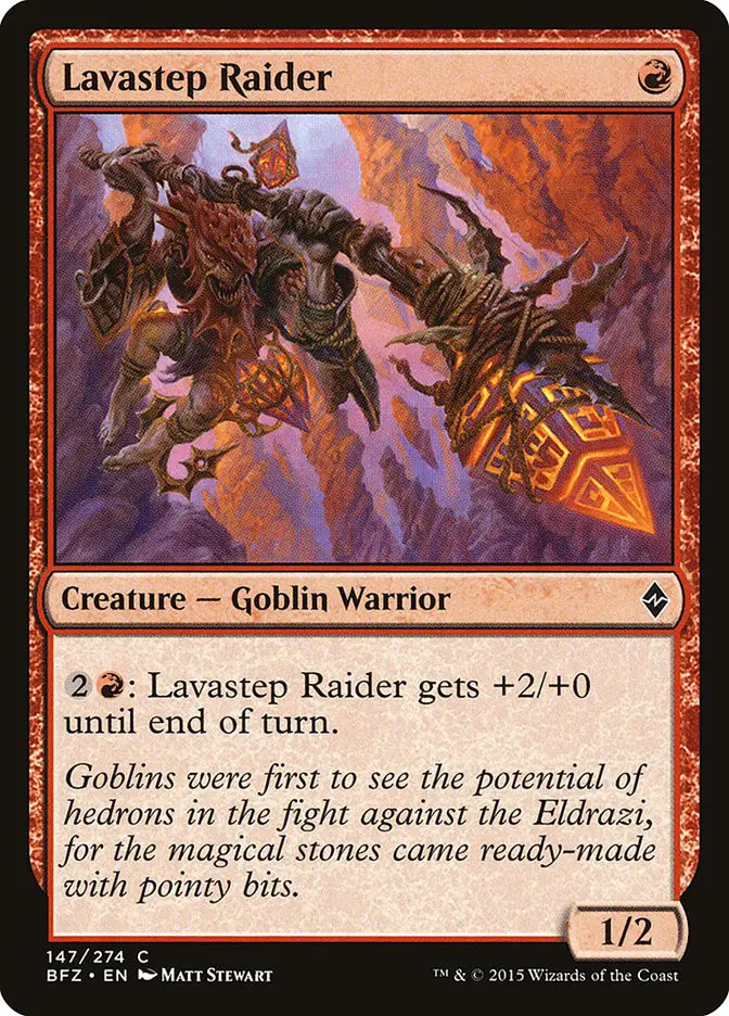 Lavastep Raider (Battle for Zendikar)