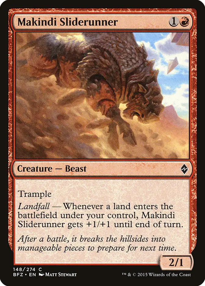 Makindi Sliderunner (Battle for Zendikar)
