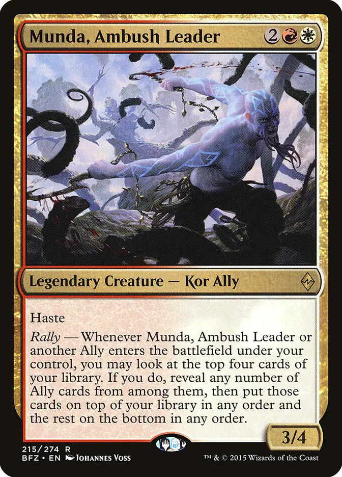 Munda  Ambush Leader (Battle for Zendikar)