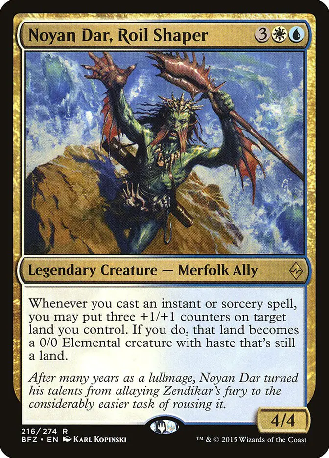 Noyan Dar  Roil Shaper (Battle for Zendikar)