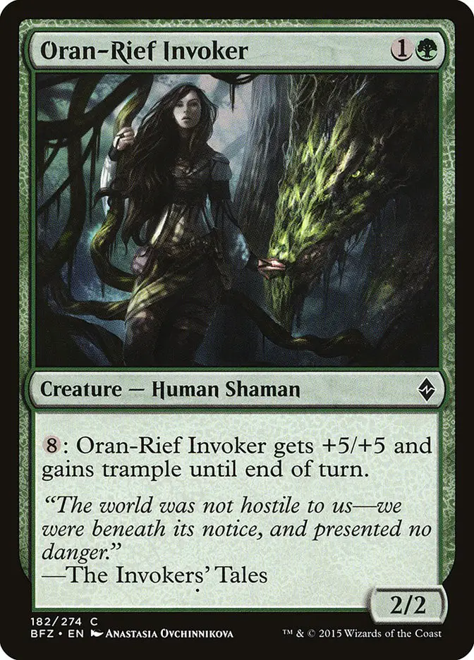 Oran Rief Invoker (Battle for Zendikar)