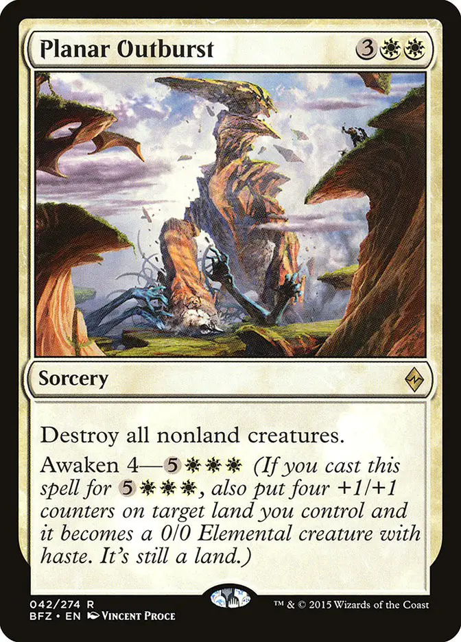 Planar Outburst (Battle for Zendikar)