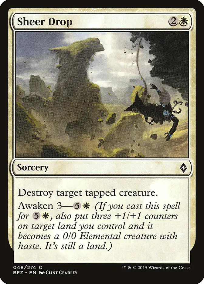 Sheer Drop (Battle for Zendikar)