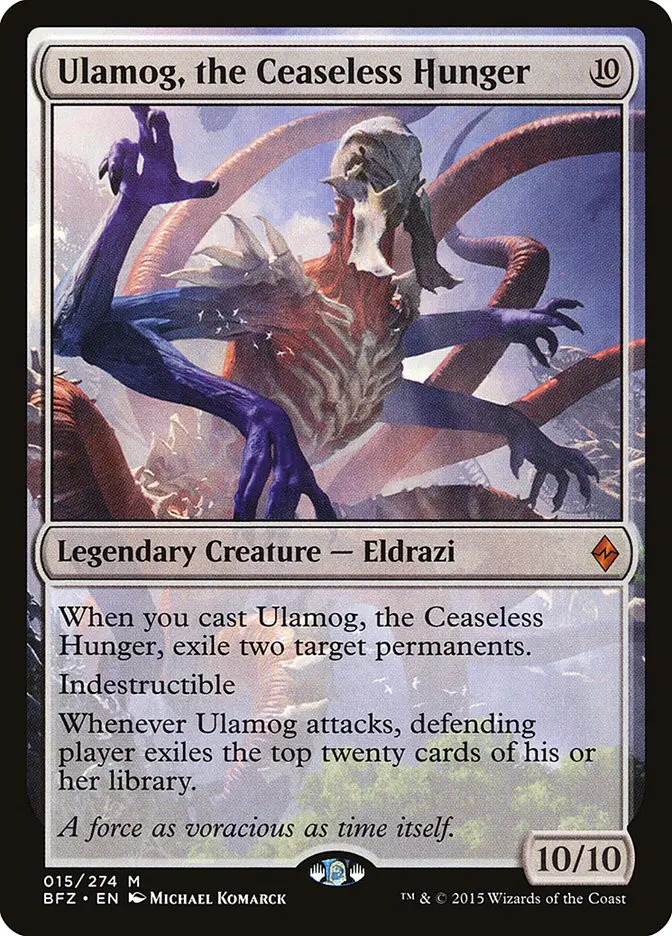 Ulamog  the Ceaseless Hunger (Battle for Zendikar)