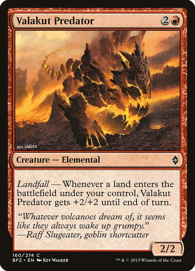 Valakut Predator (Battle for Zendikar)