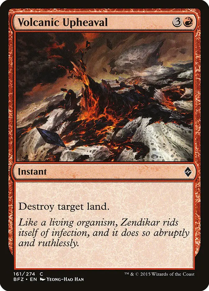 Volcanic Upheaval (Battle for Zendikar)