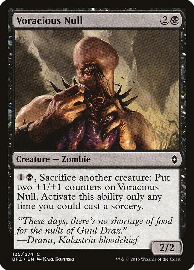 Voracious Null (Battle for Zendikar)