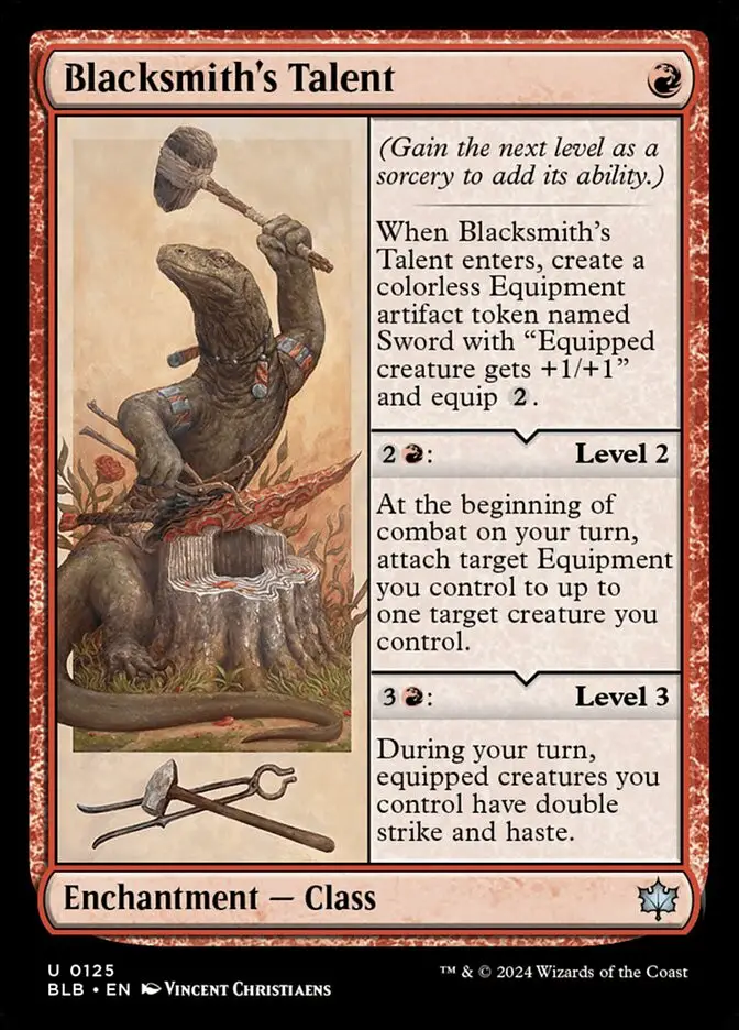 Blacksmith s Talent (Bloomburrow)