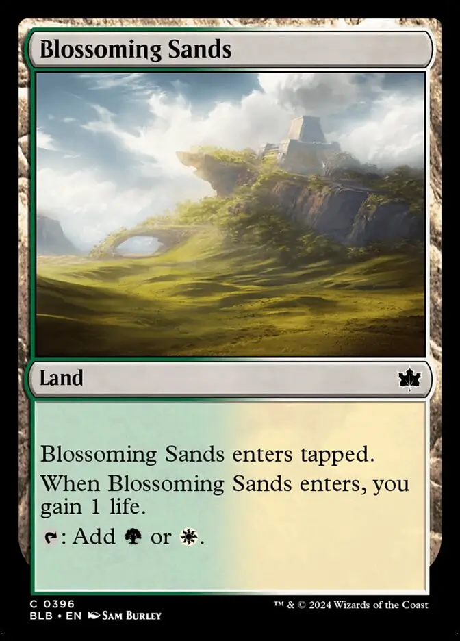 Blossoming Sands (Bloomburrow)