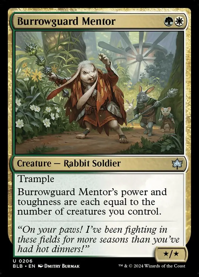 Burrowguard Mentor (Bloomburrow)