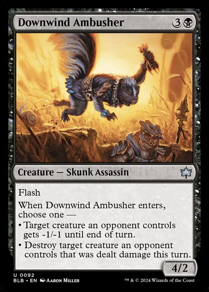 Downwind Ambusher (Bloomburrow)