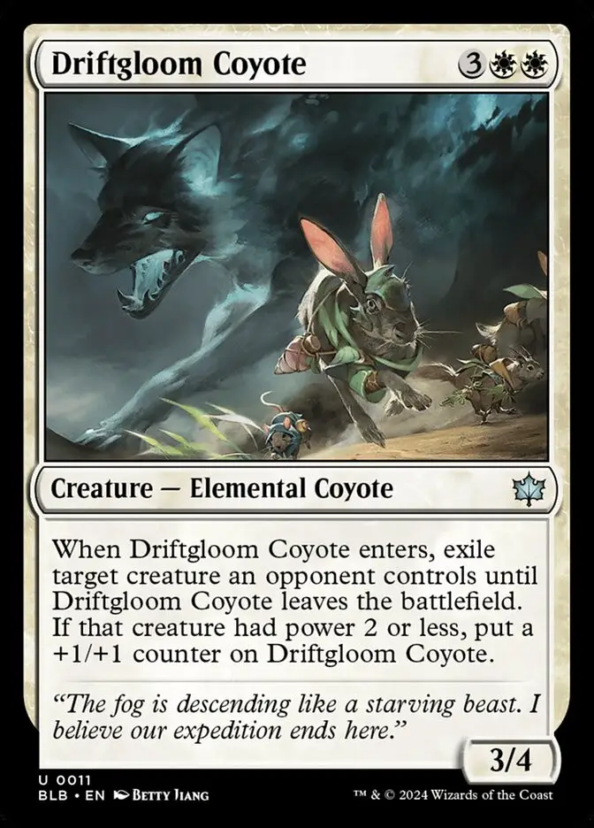 Driftgloom Coyote (Bloomburrow)
